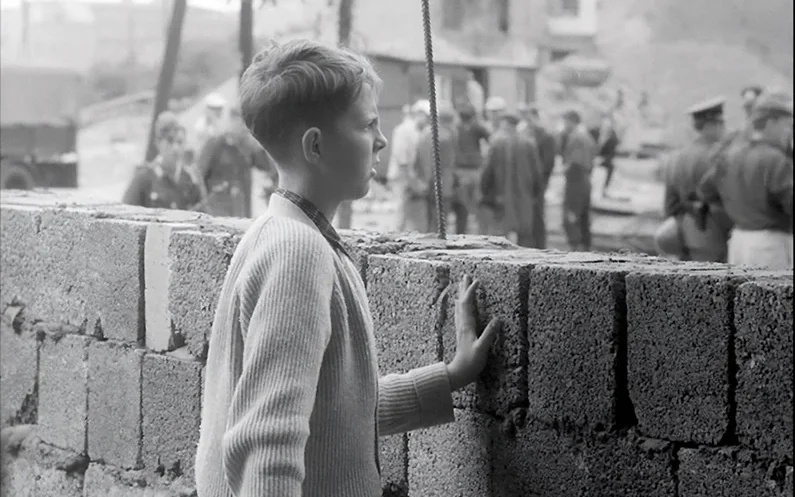 Szene vom Mauerbau, 1961